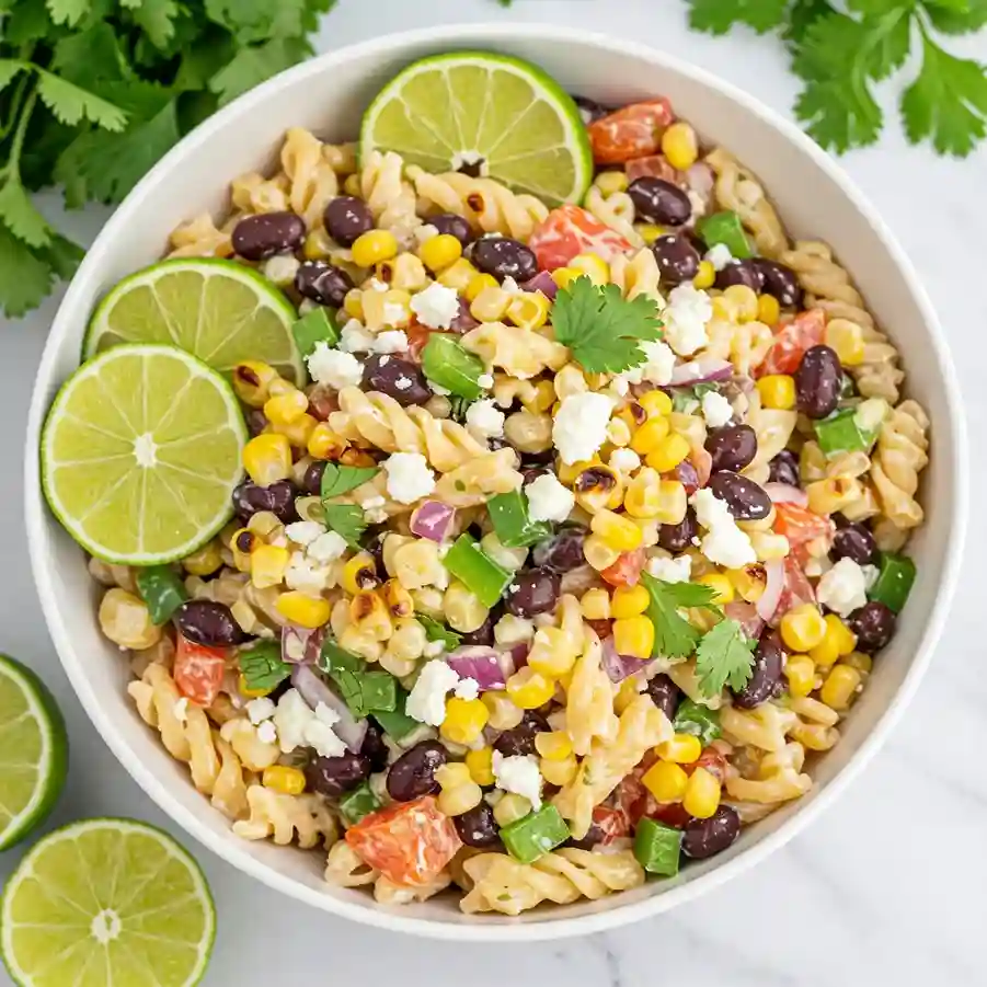 mexican street corn pasta salad