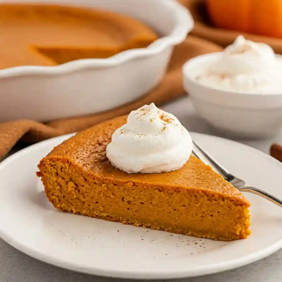 crustless pumpkin pie
