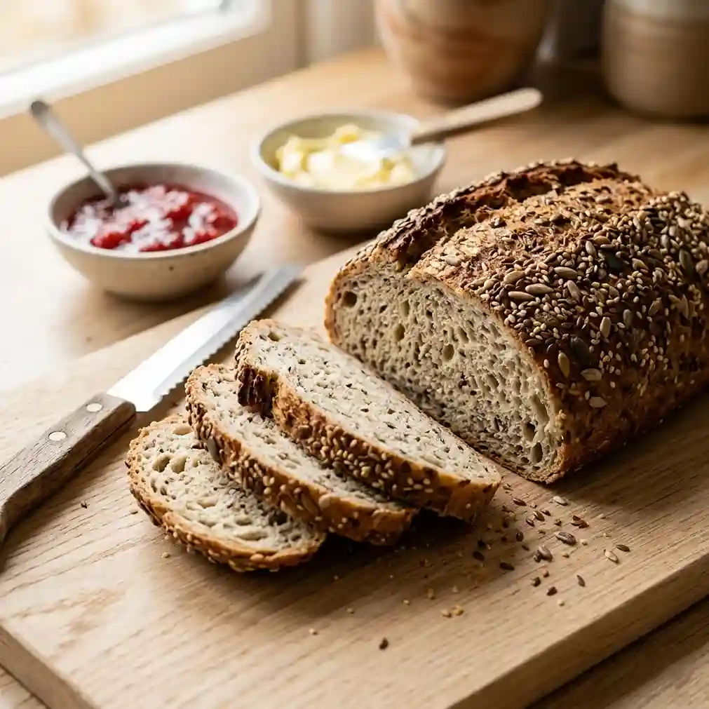 High Protein Cottage Cheese Bread