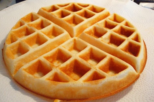 puff pastry waffles