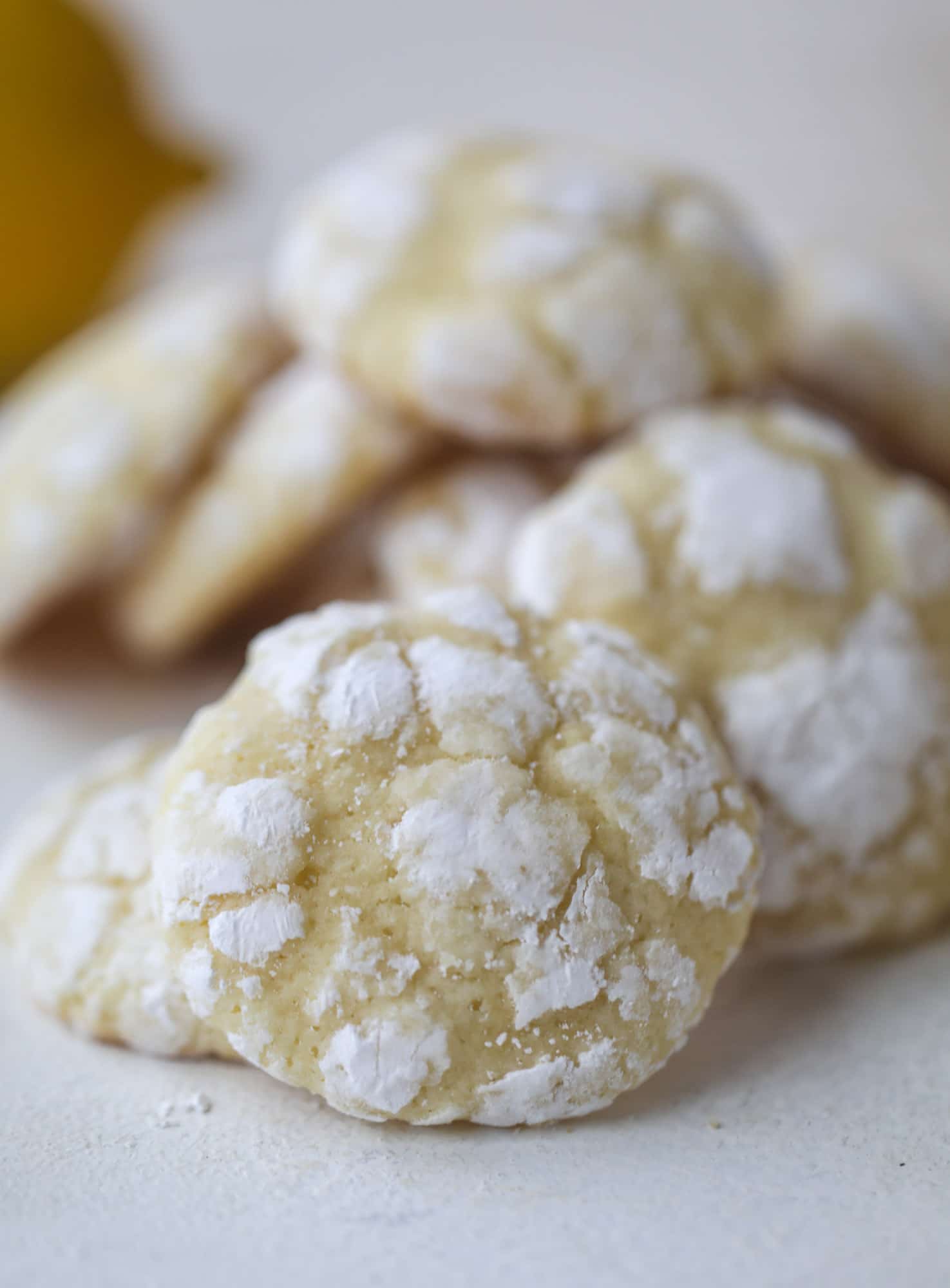 Lemon Crinkle Cookies recipe
