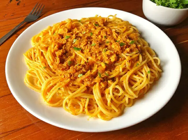 Healthy chicken spaghetti recipe