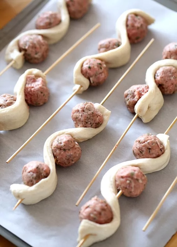Meatball Subs On A Stick Recipe