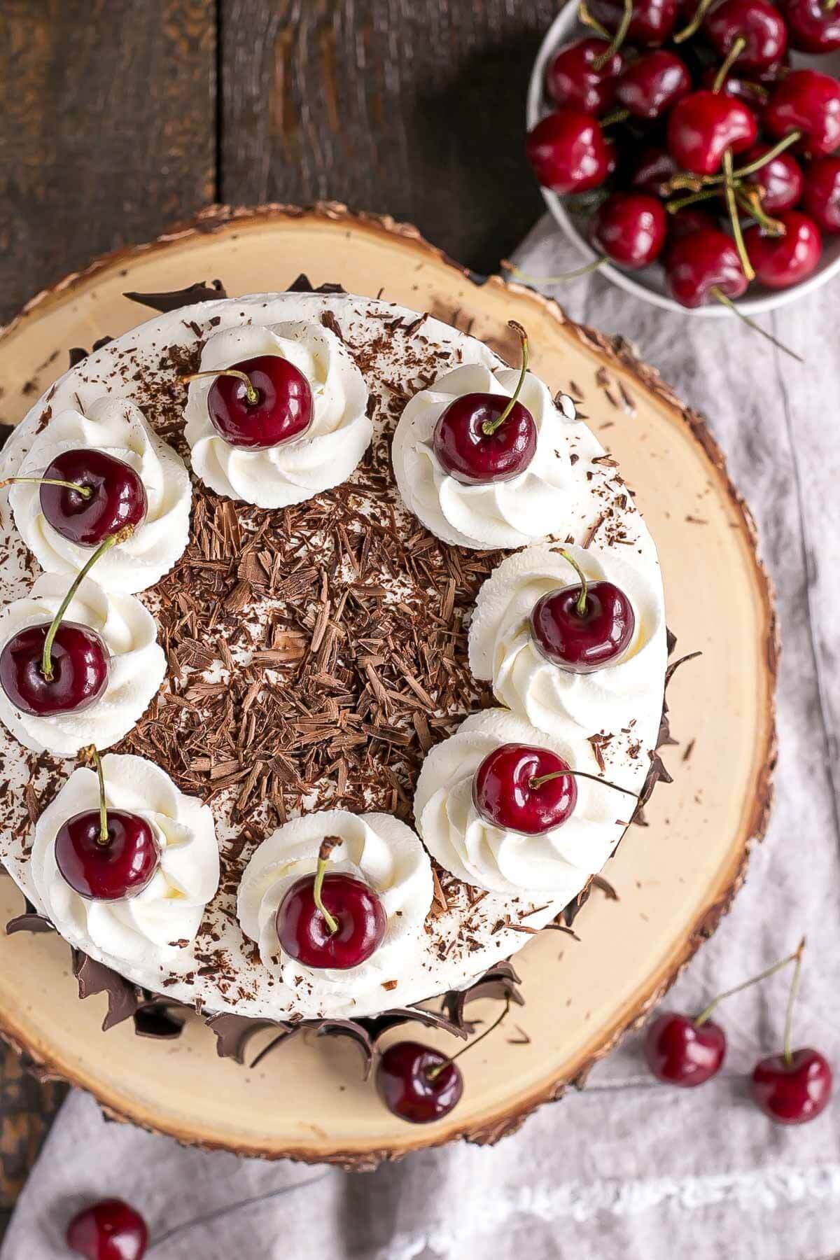 How to make Black Forest cake at home