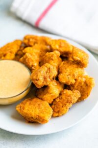 Baked Chicken Nuggets Without Bread Crumbs
