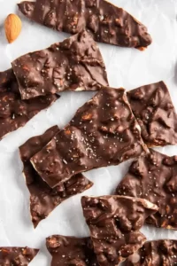 Dark Chocolate Almond Bark Recipe