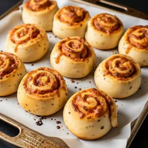 oven baked pizza rolls