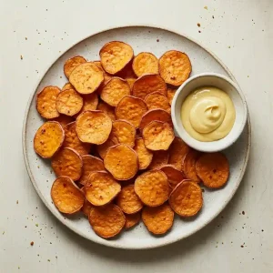 oven baked sweet potato chips
