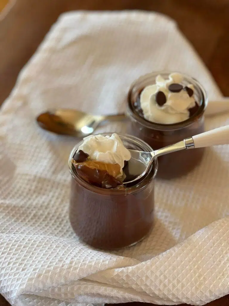chocolate peanut butter pudding dessert 