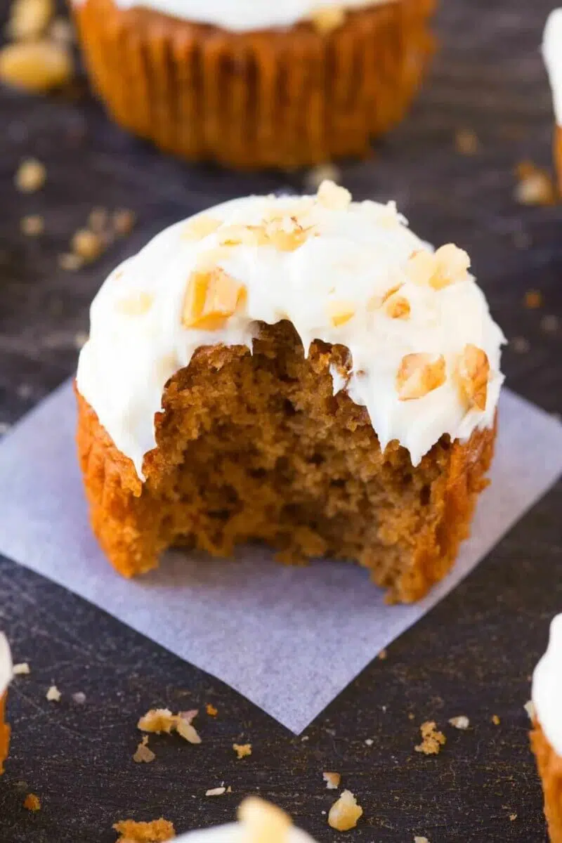 Tasty And Nutritious Almond Flour Carrot Cake Muffins 7503