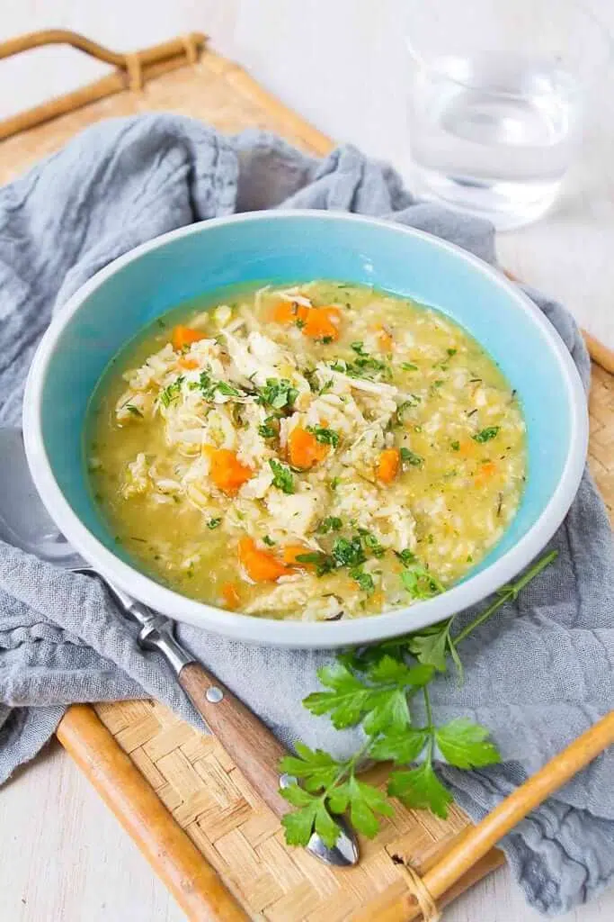 mexican chicken and rice soup instant pot