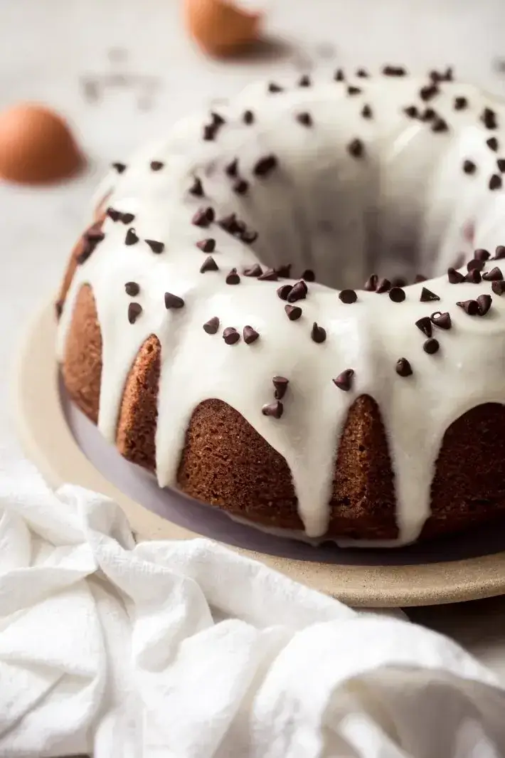 Sour Cream Chocolate Chip Bundt Cake