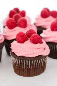 Chocolate Raspberry Cupcakes From Cake Mix