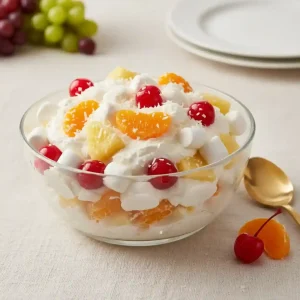 Ambrosia Salad With Fruit Cocktail