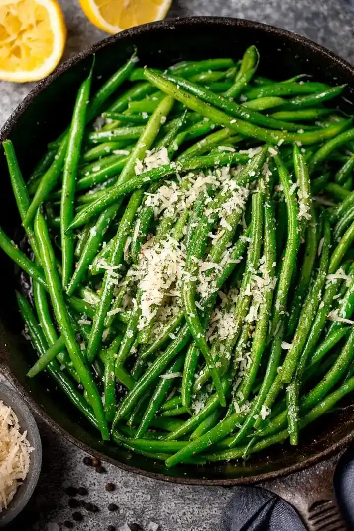 Garlic Parmesan Green Beans