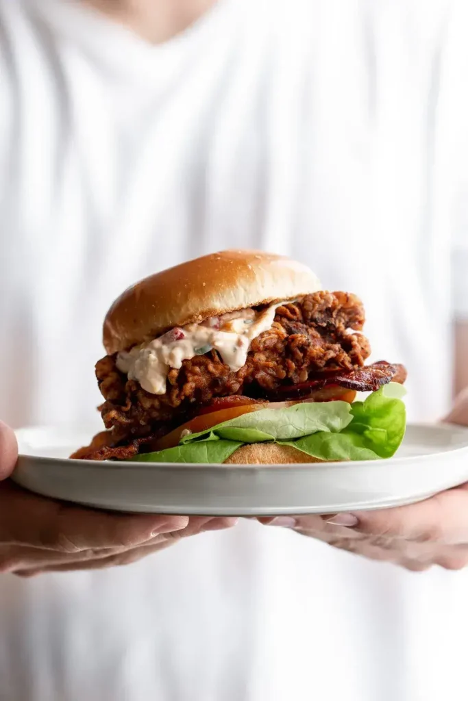 Fried Chicken Sliders With Pimiento Cheese