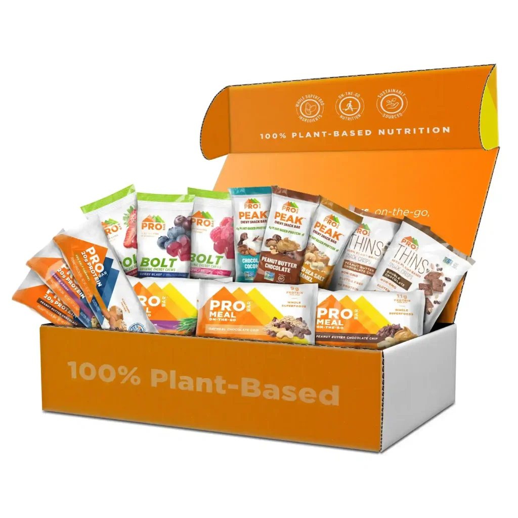 PROBAR – Plant-Based Starter Pack - Gluten-Free, Non-GMO, Healthy, High Protein Snacks