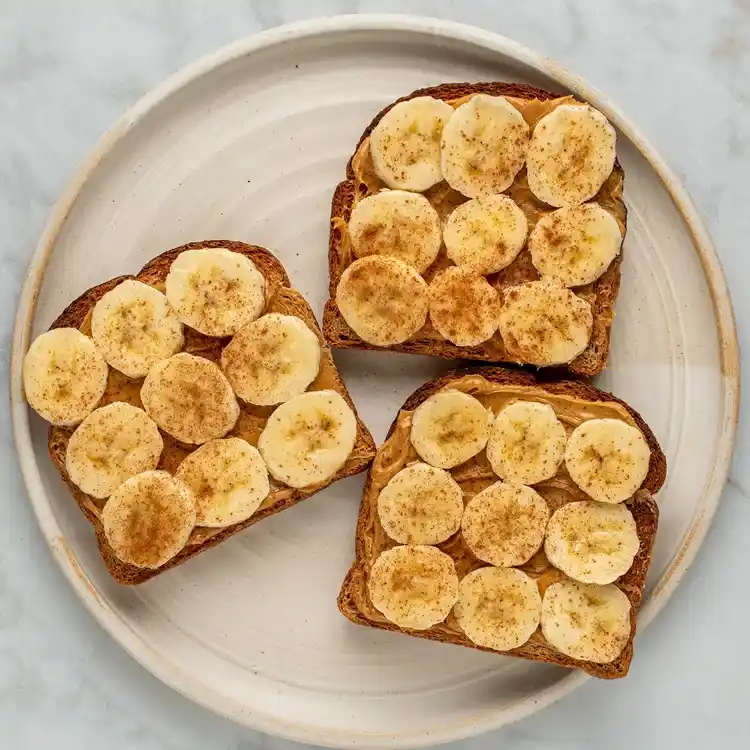 Peanut Butter And Banana Toast