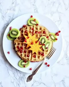 Cinnamon Nutmeg Waffles