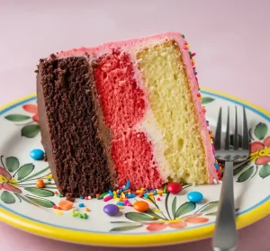 Neapolitan cake