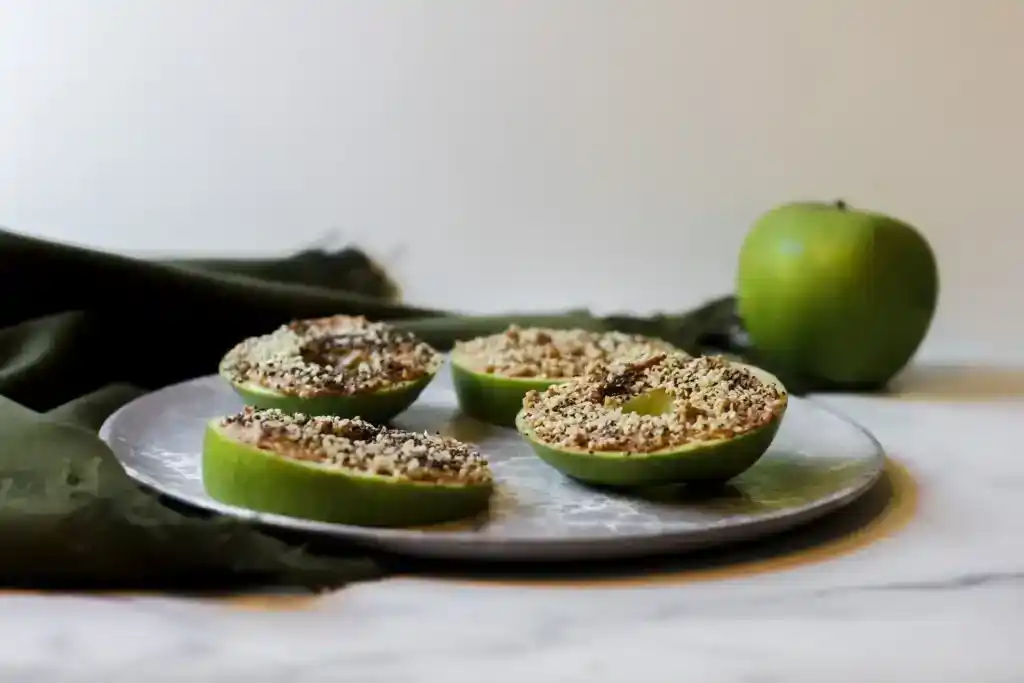 Almond Butter and Apple Slices