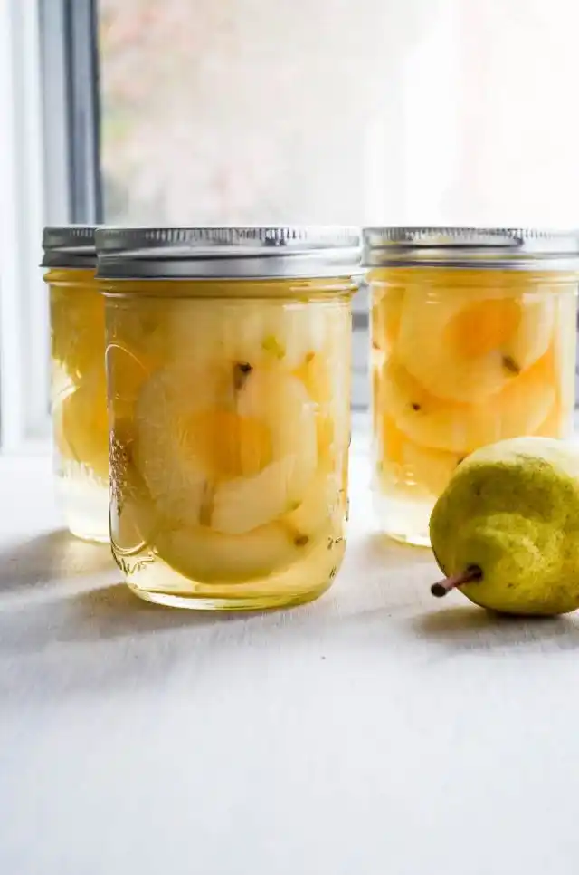 How To Can Pears With Honey