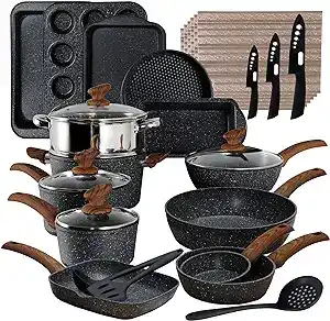 Kitchen Induction Cookware & Bakeware Set