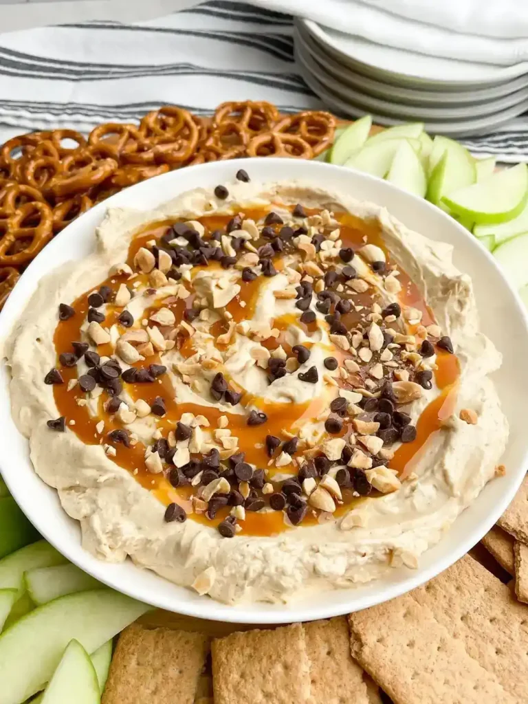 Cream Cheese Caramel Apple Dip