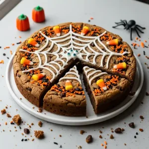 Halloween cookie cake