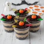 Halloween dirt cups