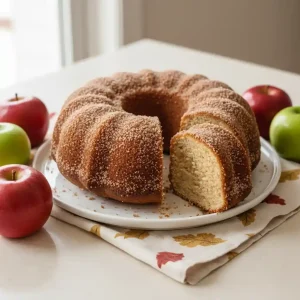 Apple Cider Donut Cake