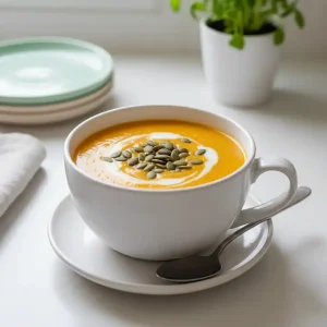 butternut squash soup with coconut milk
