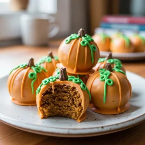 pumpkin bread truffles