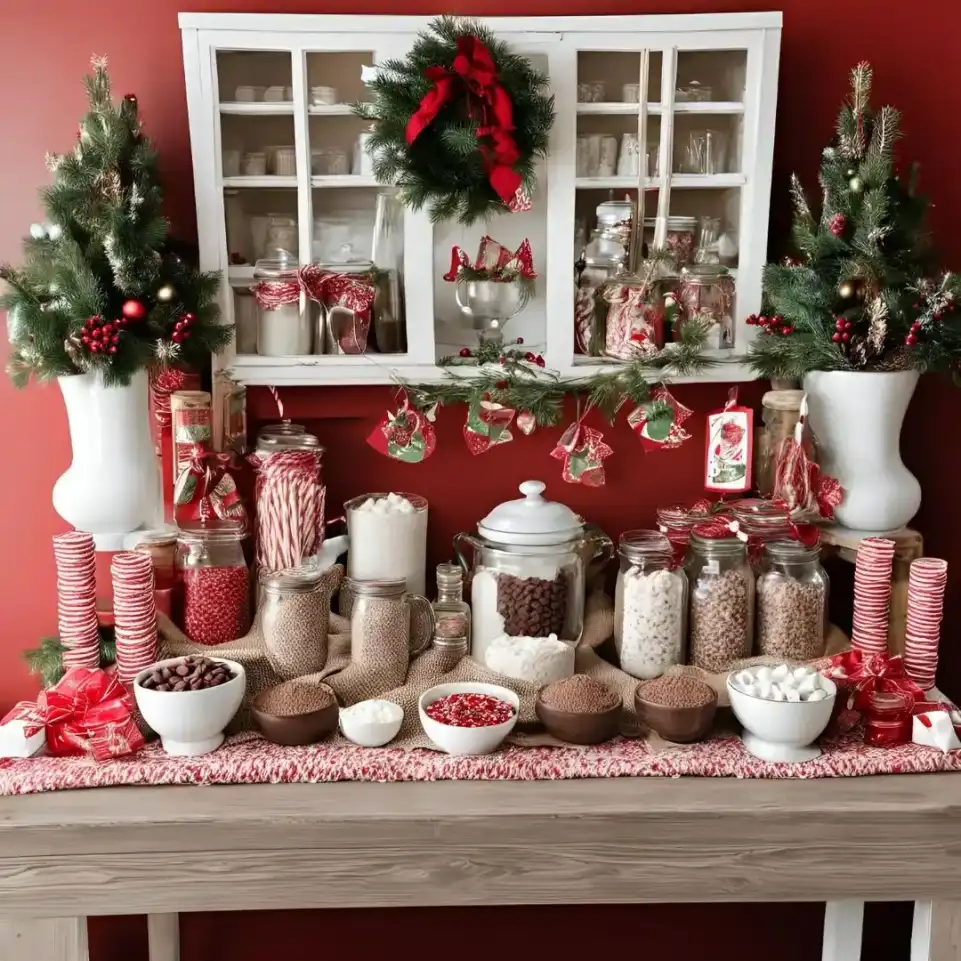 Hot Cocoa Bar Ideas 