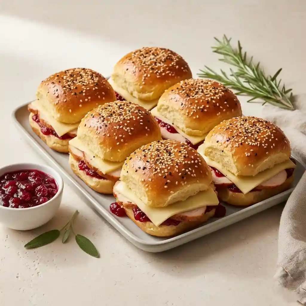 Turkey Sliders On Hawaiian Rolls