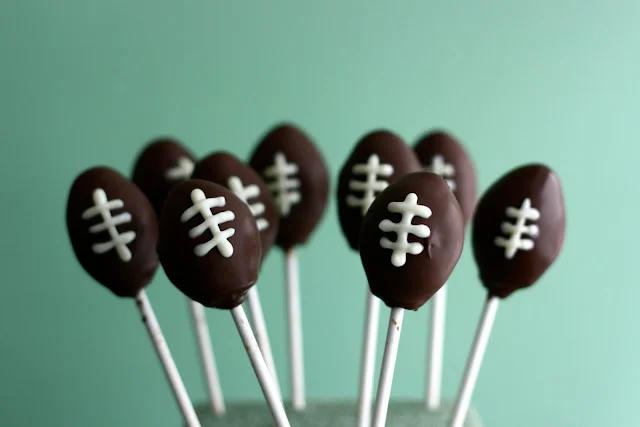 Football Cake Pops