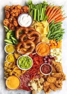 Football Charcuterie Board