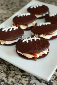 Football Whoopie Pies