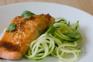 ginger glazed salmon