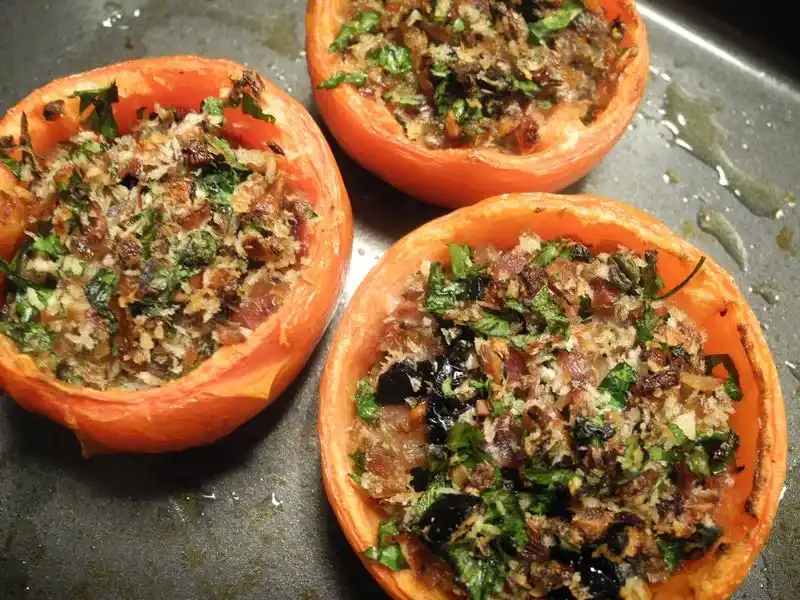 Herb-Stuffed Tomatoes
