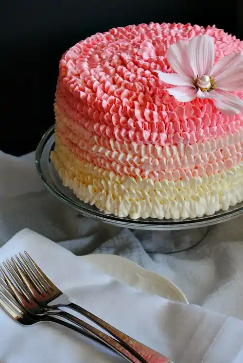 Pink Ombre Cake