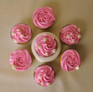 Pink princess Cupcakes