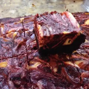 Red Velvet Cheesecake Swirl Brownies