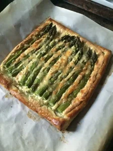 Ricotta-Asparagus Tart