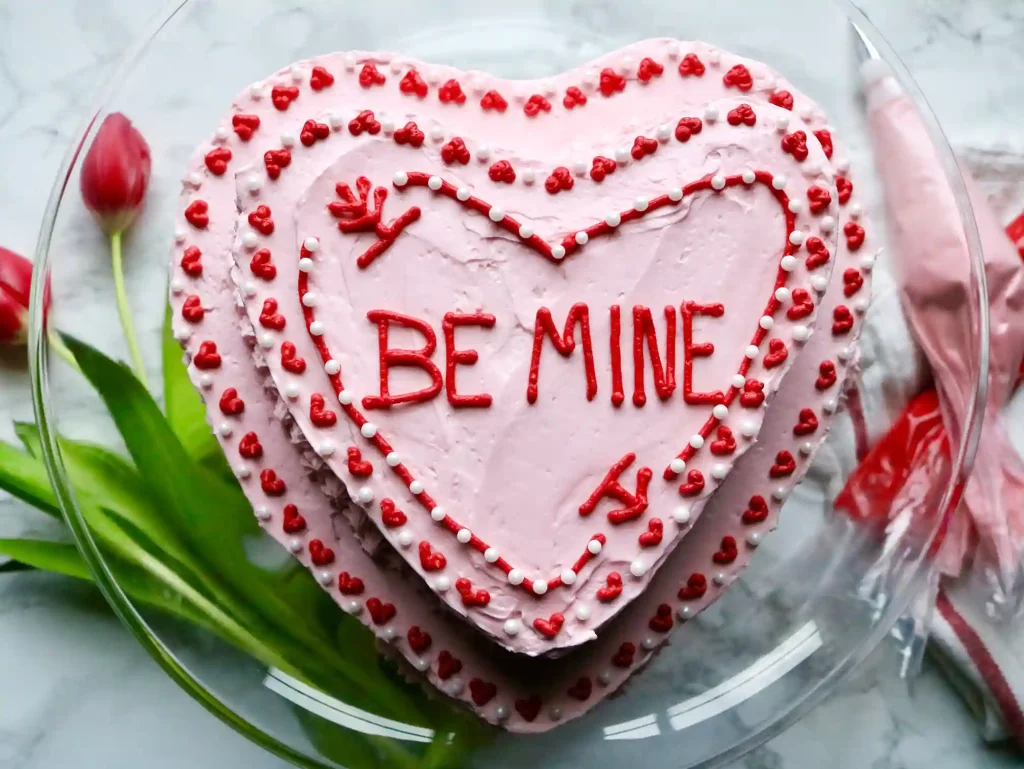 Sweetheart Valentine Cake