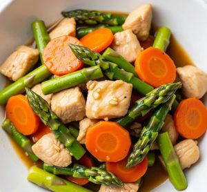 Chicken and Asparagus Stir Fry