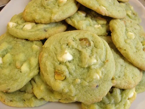 Pistachio Pudding Cookies