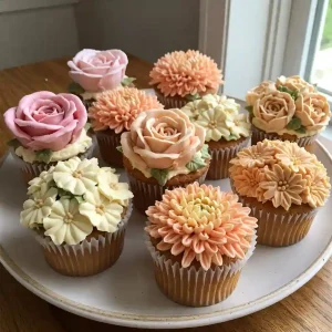 Baby In Bloom Cupcakes