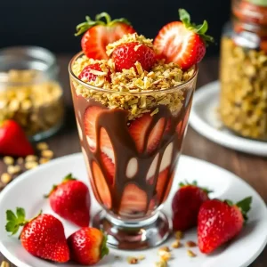Dubai Chocolate Strawberry Cup