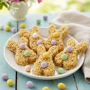 Easter Bunny Rice Krispie Treats
